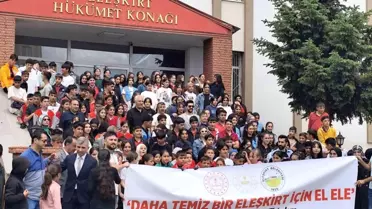 Eleşkirt'te Dünya Çevre Günü Temizlik Kampanyası Başlatıldı