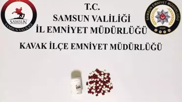 Samsun'da Uyuşturucu Hap Operasyonu