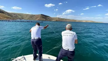 Elazığ'da Kaçak Avlanan 65 Kilogram Balık Ele Geçirildi