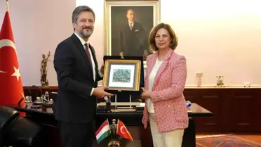 Macaristan Büyükelçisi Eskişehir'i Ziyaret Etti
