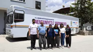 Mersin'de Mobil Kuaför Hizmeti Bayram Öncesi Vatandaşları Sevindirdi