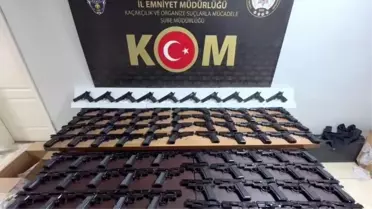 Sakarya'da 5 Milyon Lira Değerinde Silah Ele Geçirildi