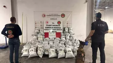 Gürbulak'ta 1.87 Ton Metamfetamin Ele Geçirildi