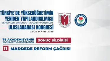 Yükseköğretimde Reform Çağrısı