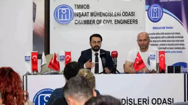 Yapı Denetim Kuruluşları Genel Başkanı Toraman, Kayseri'de Mühendislere Destek Verdi