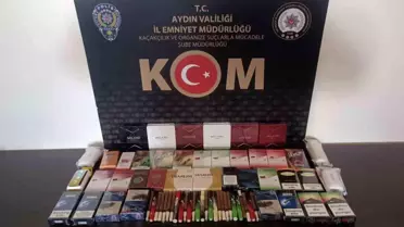 Aydın'da Kaçak Sigara Operasyonu