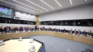 Yaşar Güler Brüksel'de Ukrayna Toplantısında