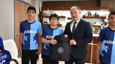 Tuzcu Mimar Sinan Ortaokulu Floor Curlingde İkinci Oldu