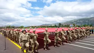 Erzincan'da Duygulu Yemin Töreni