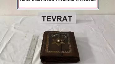 Kırşehir'de 700 Yıllık El Yazması Tevrat Ele Geçirildi