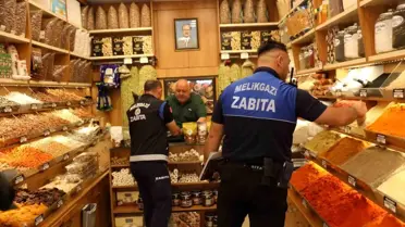 Melikgazi'de Bayram Denetimleri Artırıldı
