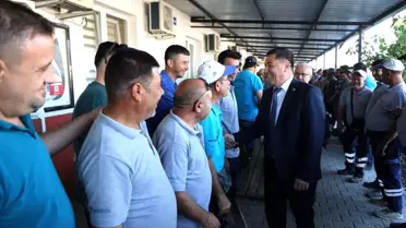 Yunusemre Belediyesi Başkanvekili İzci, Personeliyle Bayramlaştı