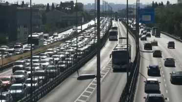 Kurban Bayramı arifesinde trafik durma noktasına geldi
