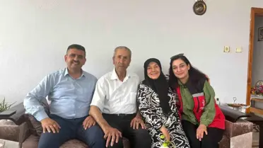 Kurban Bayramı öncesi gazi ve şehit ailelerine anlamlı ziyaret