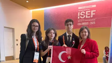Özel Ege Lisesi ISEF'te Türkiye'yi Temsil Etti