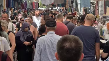 Süleymanpaşa Pazarı Bayram Öncesi Doldu Taşdı