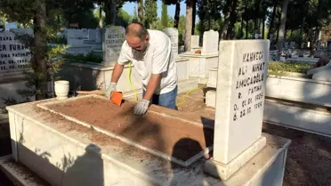 Bayram Öncesi Mezarlık Ziyaretleri Yoğunlaştı