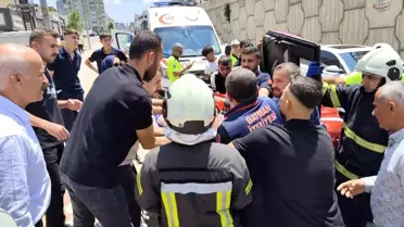 Batman'da Takla Atan Araçta 1 Yaralı