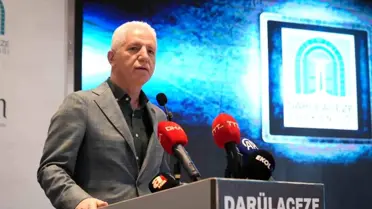 İstanbul Valisi Davut Gül, Darülaceze'deki Bayram Kahvaltısına Katıldı