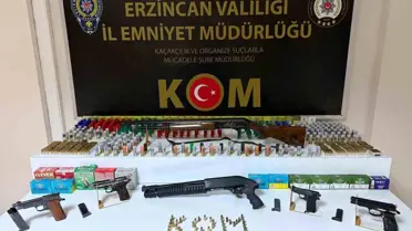 Refahiye'de Silah Operasyonu: 2 Tutuklama