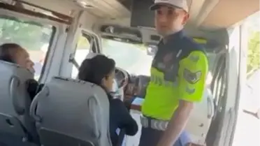 İznik'te Trafik Denetiminde Minibüs Sürücüsüne Ceza