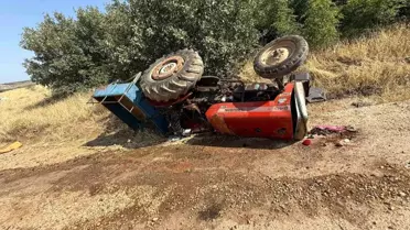 Halfeti'de Traktör Devrildi: 3 Yaralı