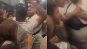 Çocuğu babasından korumaya çalıştı, otobüs karıştı