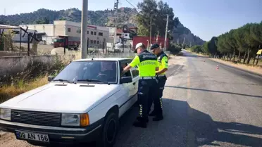 Köşk'te Jandarmadan Şok Denetim