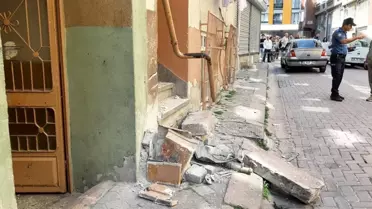 Zeytinburnu'nda Doğal Gaz Kutusuna Çarpma Panik Yarattı