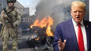 ABD'de gösteriler şiddetleniyor! Trump'tan ''şehri kurtarın'' talimatı