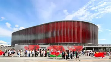 Belarus'ta Modern Futbol Stadyumu Açıldı