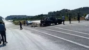 Kamyonet Takla Attı: 1 Ölü, 2 Yaralı