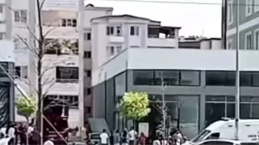 Gaziantep'te Bina Görevlisi 7. Kattan Düştü
