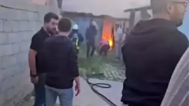 Muradiye'de Yangın Kontrol Altında