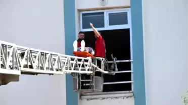 Söğüt Belediyesi'nden Hastanede Yangın Eğitimi Tatbikatı