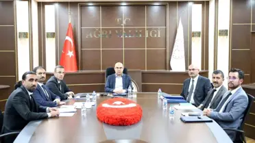 Ağrı'da Haftalık Çalışma Grubu Toplantısı Yapıldı