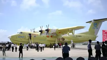 Çin'in AG600 Uçağı Seri Üretime Geçti