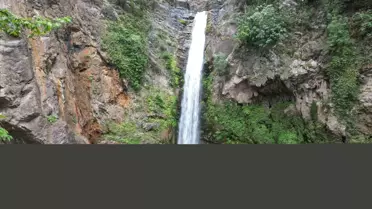 Karaçay Şelalesi'nde Doğaseverler Buluştu