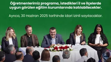 2025 Haziran Eğitim Programı Duyuruldu