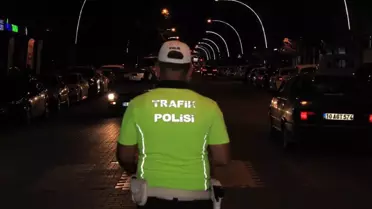 Gönen'de Bayramda Trafik Denetimi