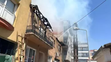 İncirliova'da Yangın: Çocuk Kurtarıldı