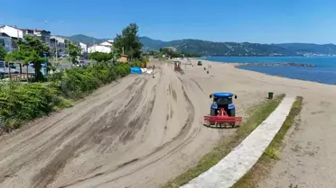 Ordu'da Plaj ve Kıyılar Yeni Sezona Hazırlanıyor
