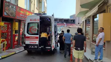 Sinop'ta Yaya Kazası: Kadın Yaralandı