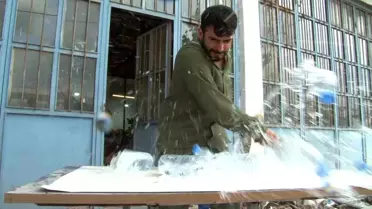 Sivaslı Ustadan Bıçak Şovu