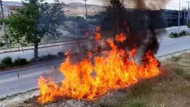 Kırıkkale'de Yangın Tatbikatı: Sigara İzmaritinin Tehlikesi Görüntülendi