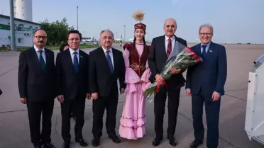 Kurtulmuş, TÜRKPA Genel Kurulu için Kazakistan'da