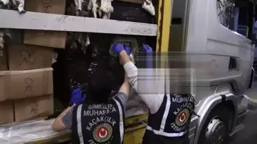 Edirne'de Kaçak Cep Telefonu ve Elektronik Sigara Operasyonu