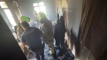 Avcılar'da Ütü Yangını
