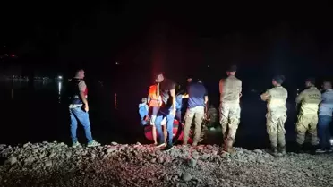Elazığ'da Balık Tutarken Akıntıya Kapılan Kişi Kayboldu