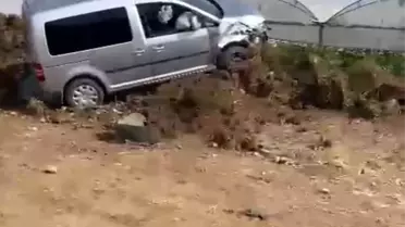 Batman'da Kamyonet Kazası: 2 Yaralı
